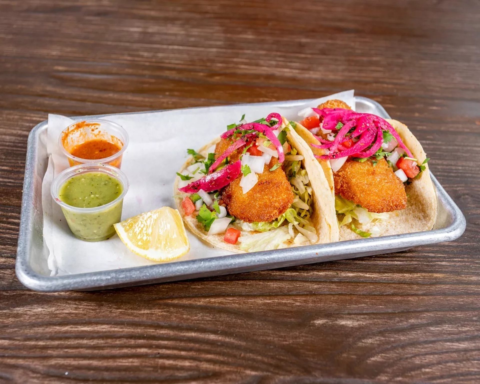 Chicken or Beef tacos only